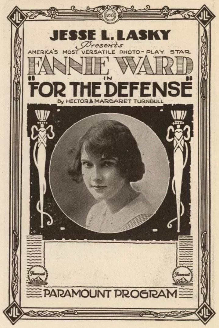 Poster de For the Defense