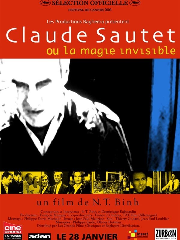 Poster de Claude Sautet ou La magie invisible