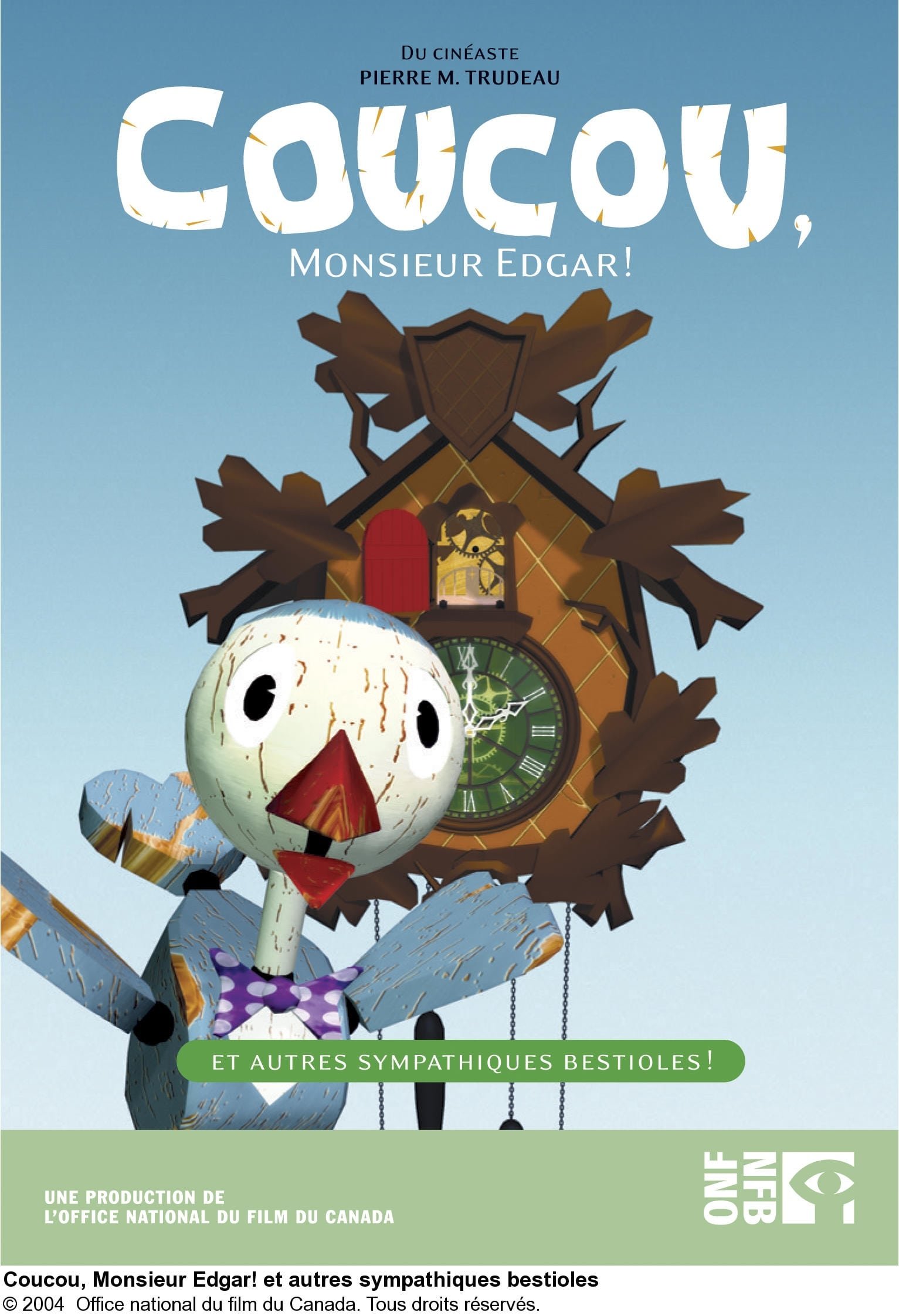 Affiche du film Coucou, monsieur Edgar!