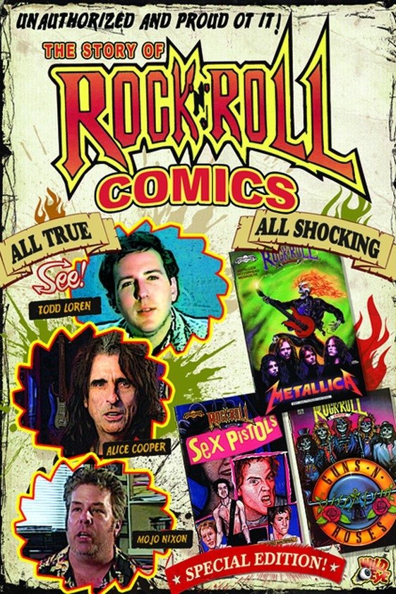 Poster de The Story of Rock 'n' Roll Comics