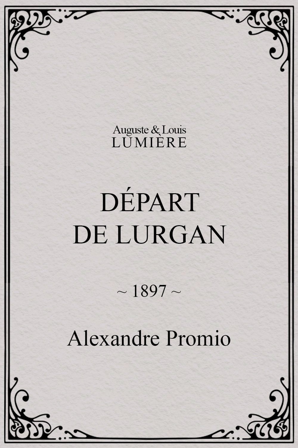 Départ de Lurgan