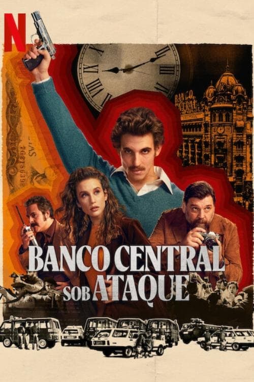 Poster de Banco Central sob Ataque