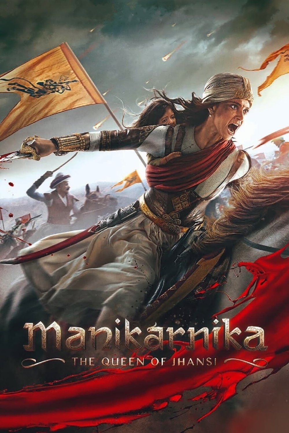 Poster de Manikarnika: A Rainha De Jhansi
