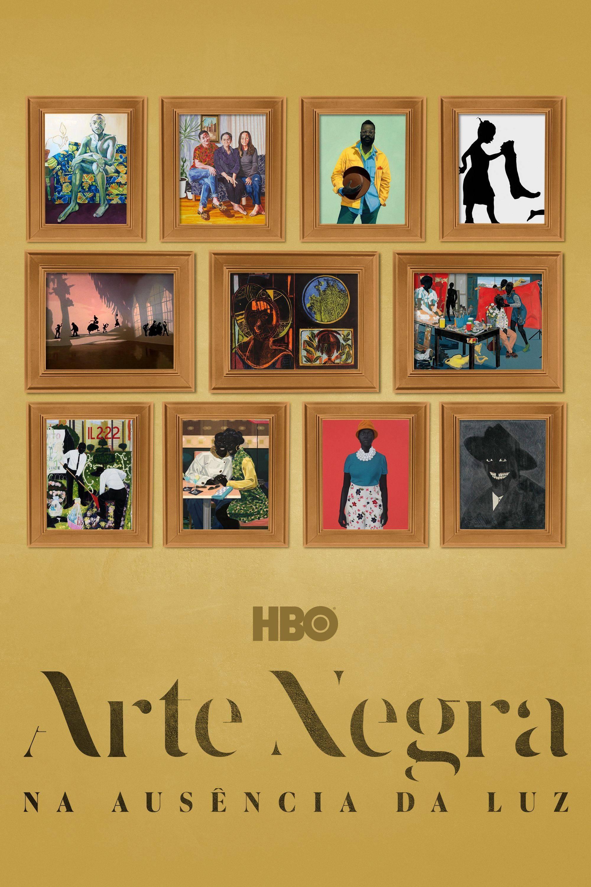 Poster de Arte Negra - Na Ausência da Luz
