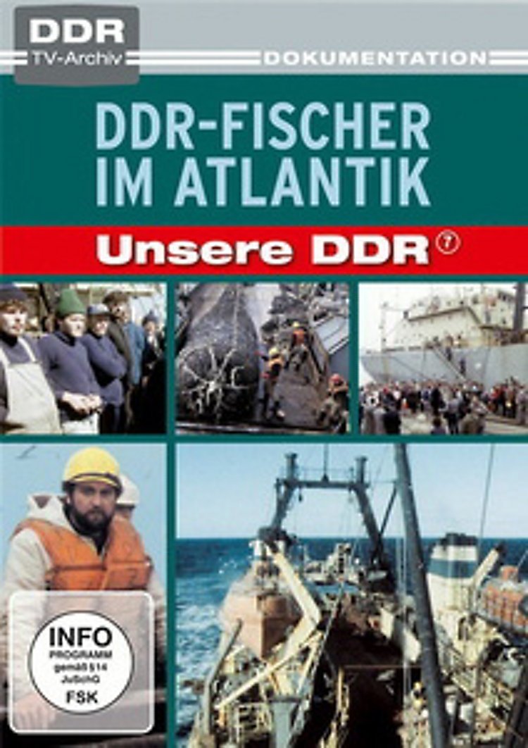 Poster de DDR-Fischer im Atlantik