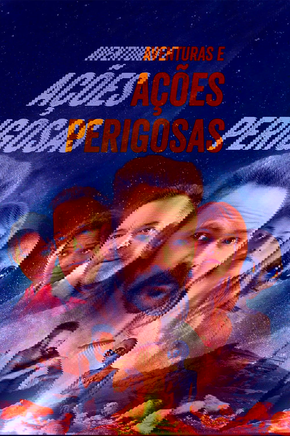 Poster de Aventuras e Ações Perigosas