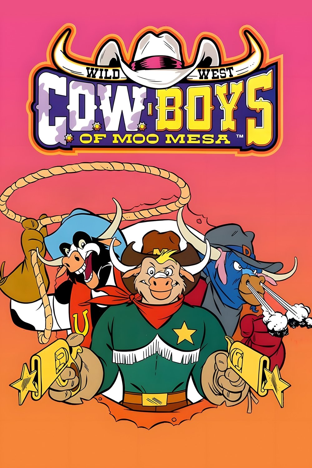 Poster de Os Valentes Cowboys de Moo Mesa