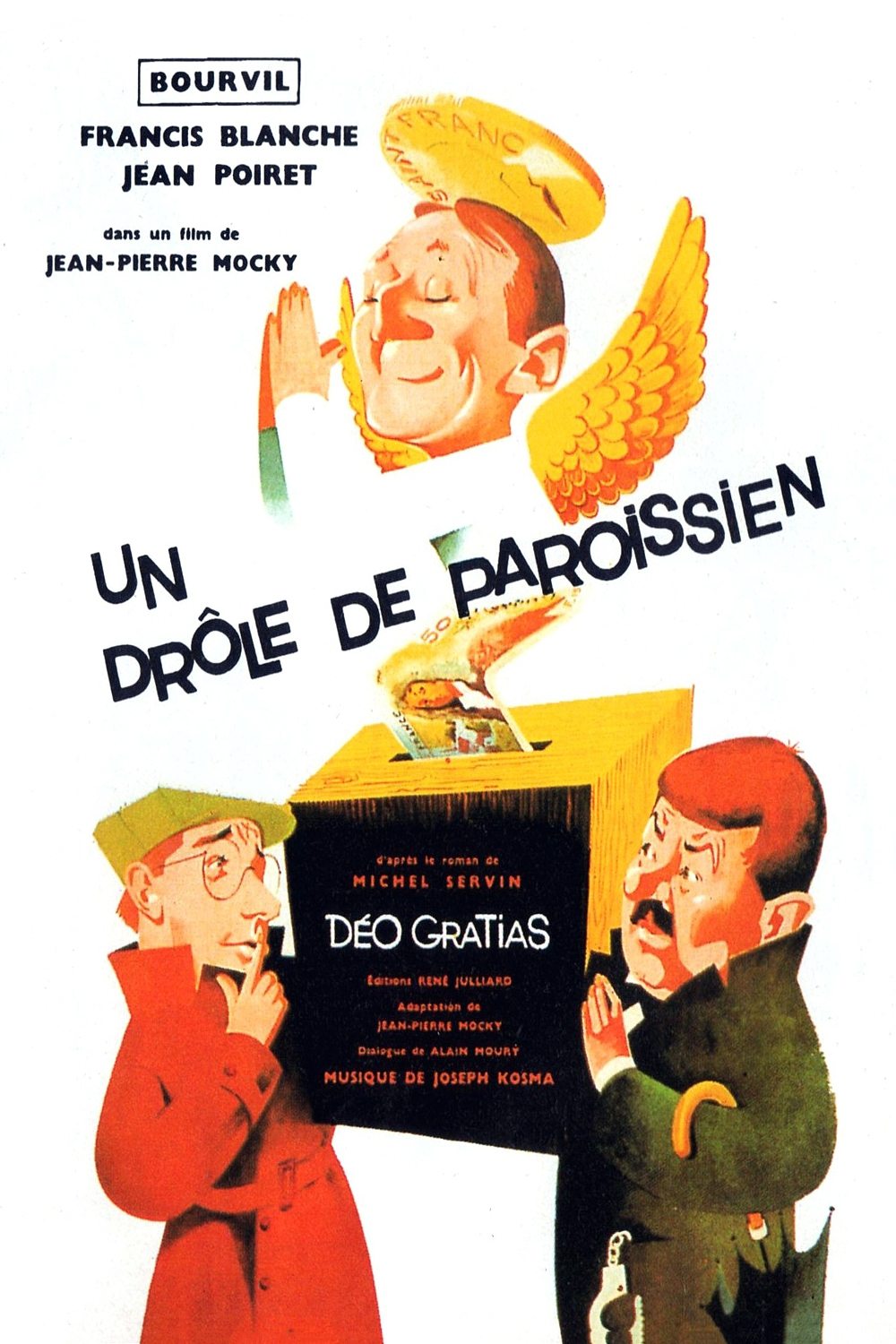 Affiche du film Un drôle de paroissien