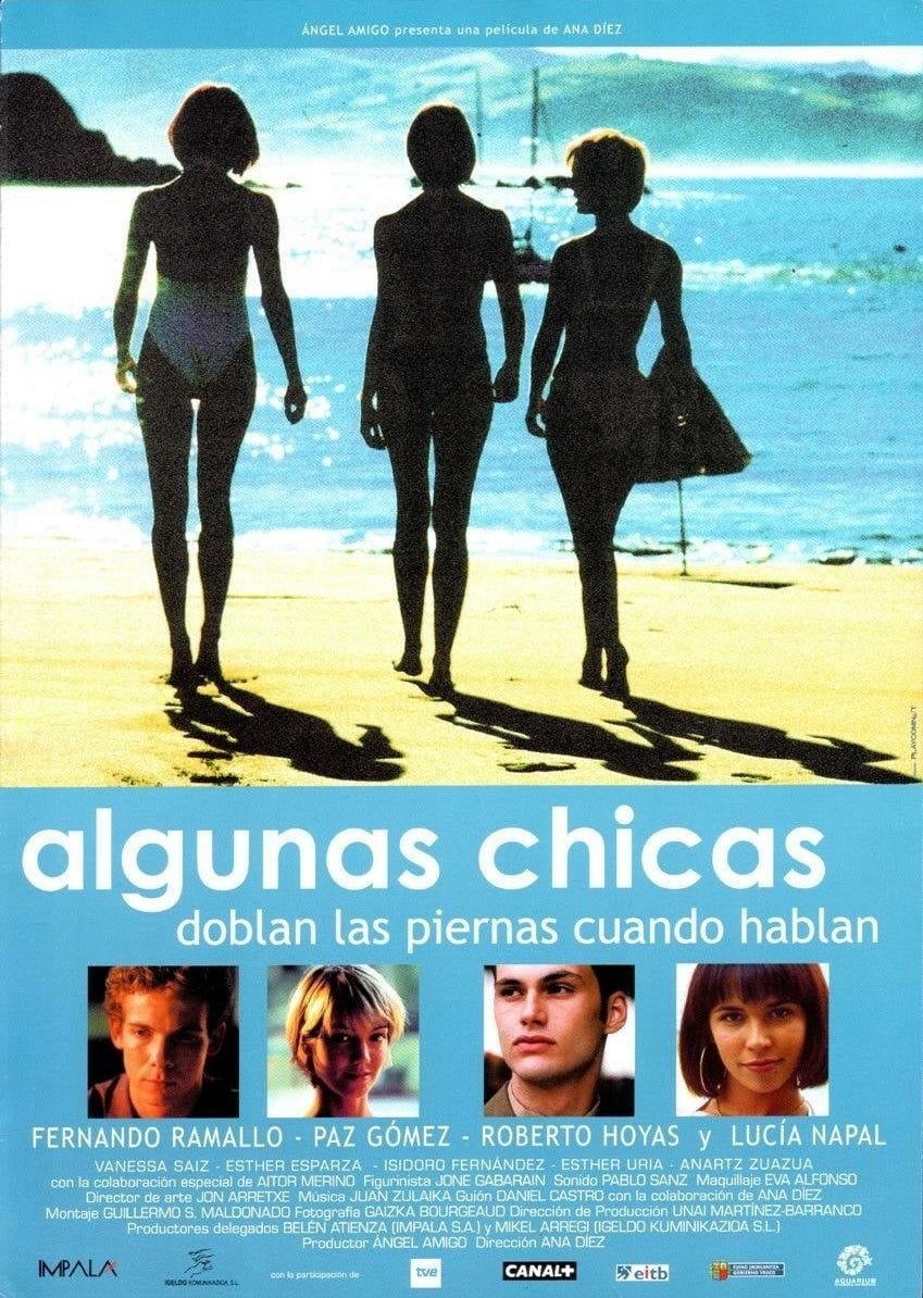 Poster de Algunas chicas doblan las piernas cuando hablan