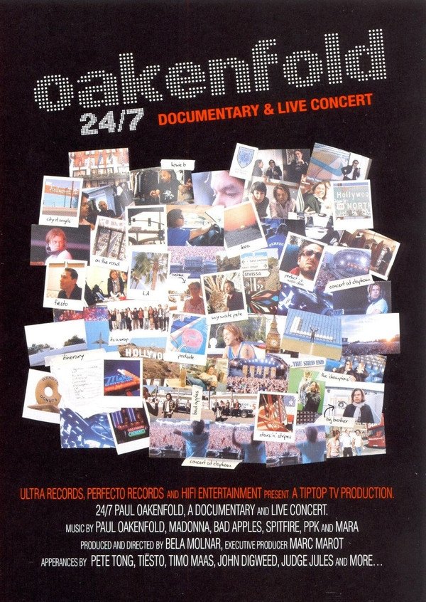 Affiche du film Oakenfold 24/7