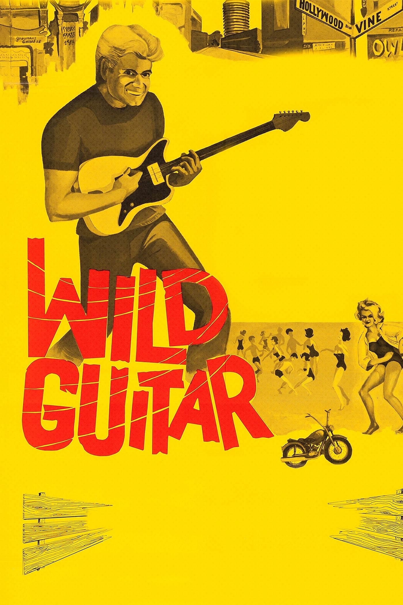 Wild Guitar Poster