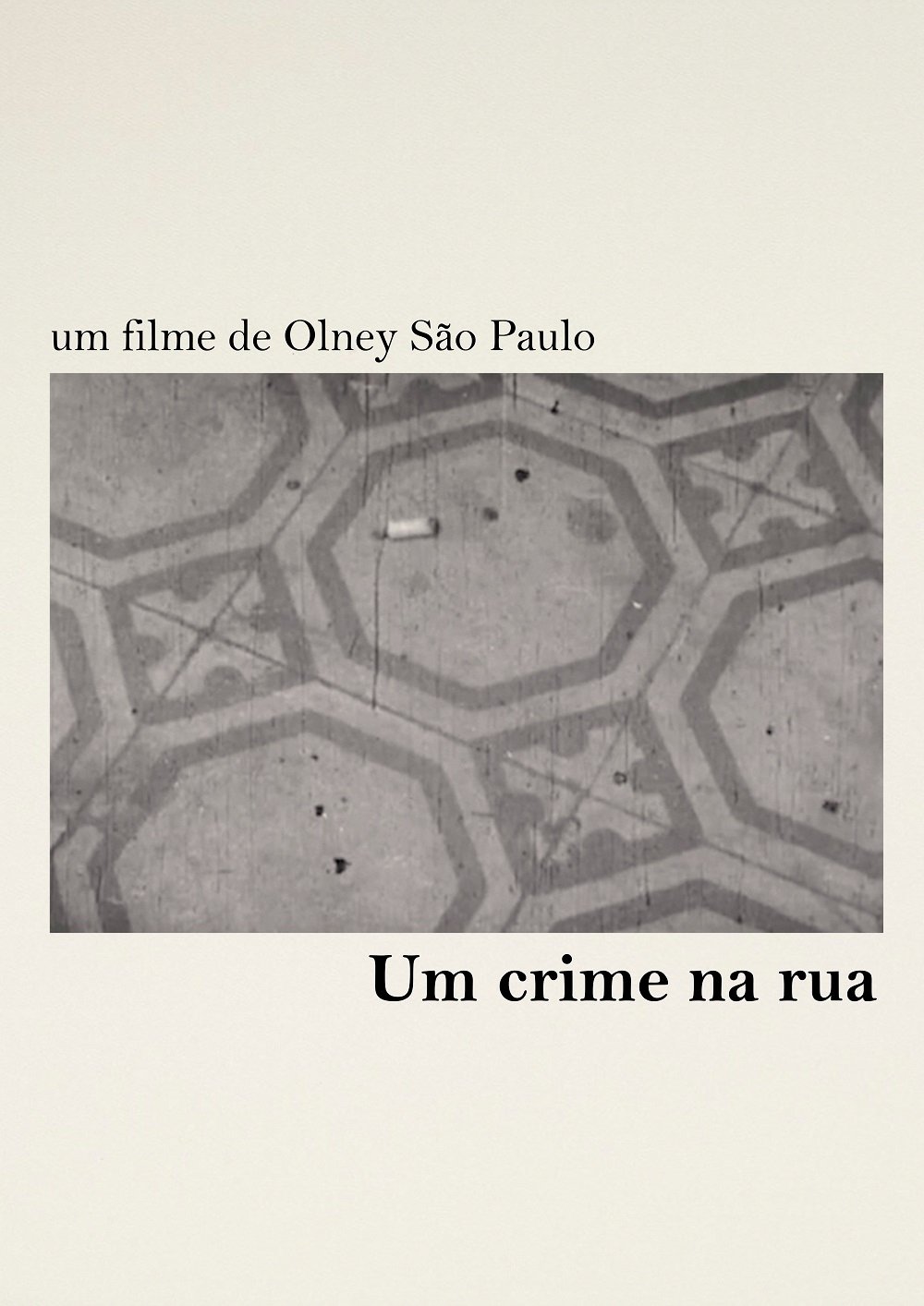 Poster de Um Crime na Rua