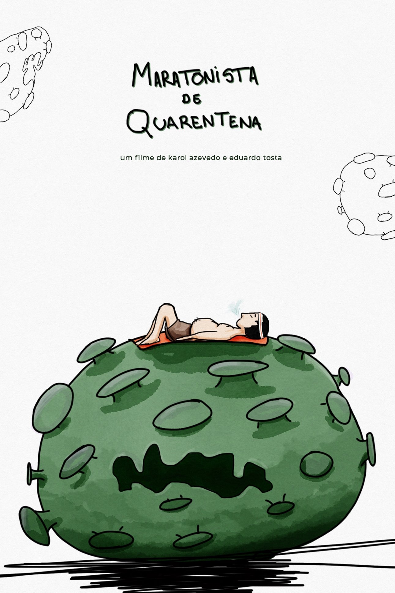 Poster de Maratonista de Quarentena