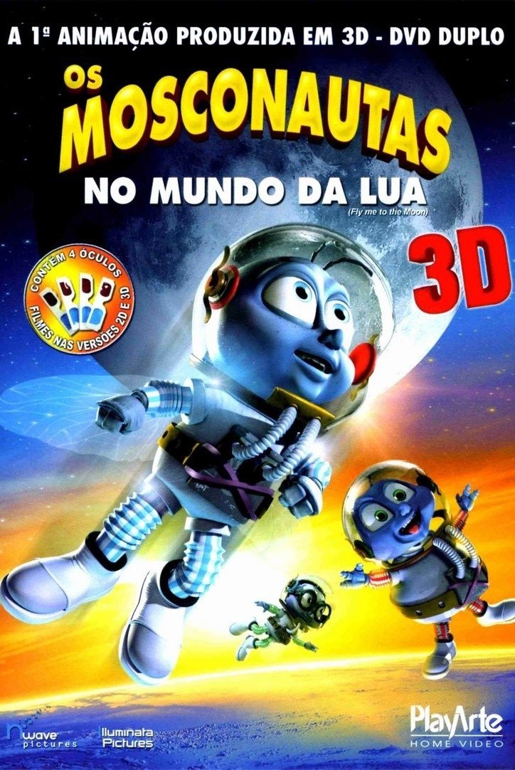 Poster de Os Mosconautas no Mundo da Lua