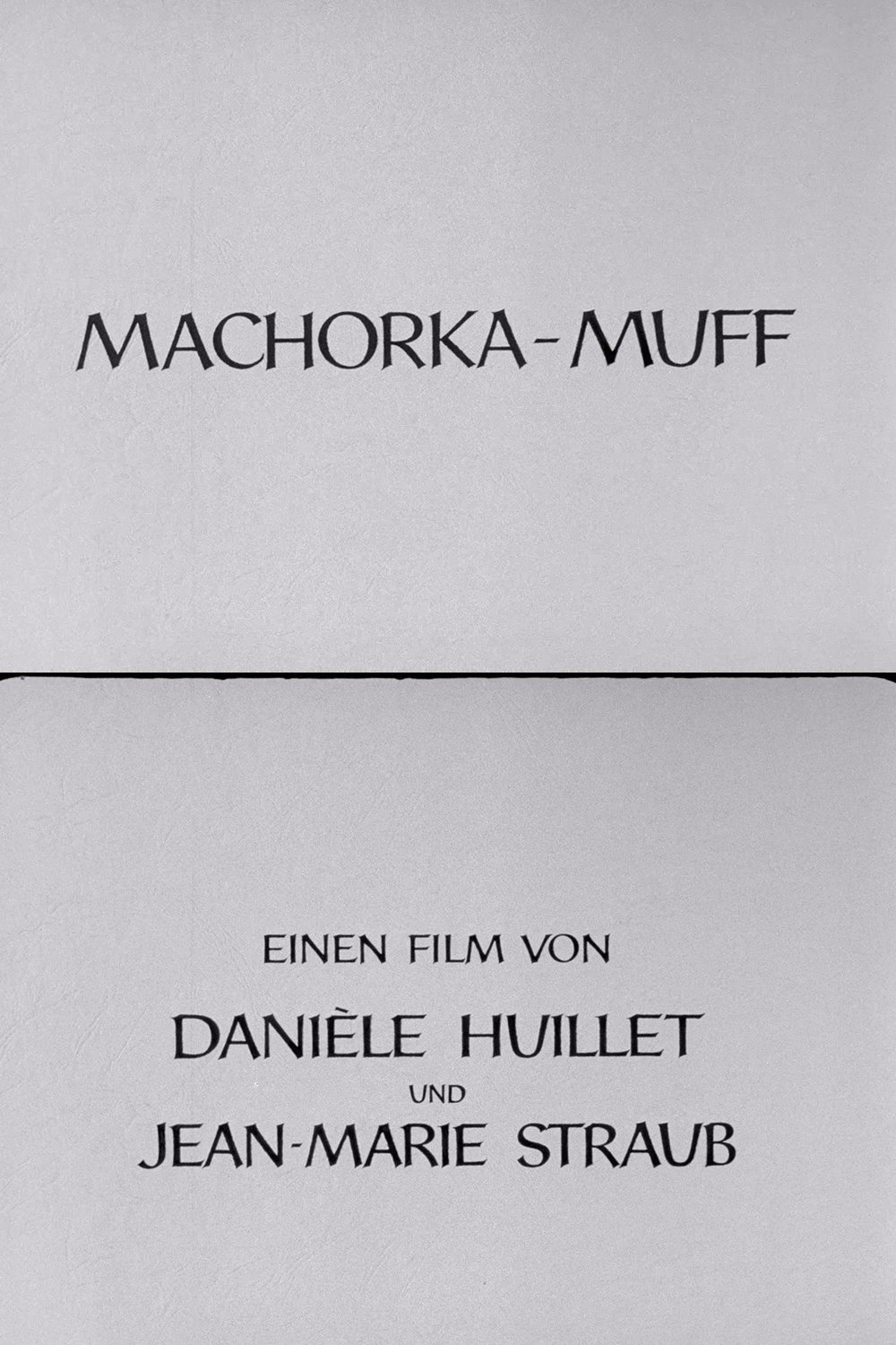 Poster de Machorka-Muff