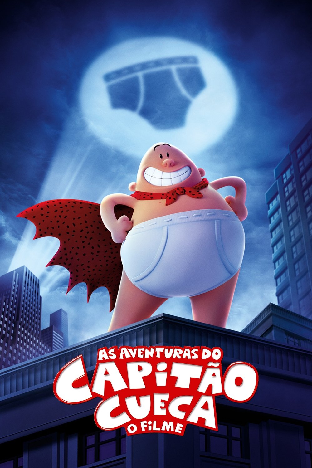 Poster de As Aventuras do Capitão Cueca: O Filme