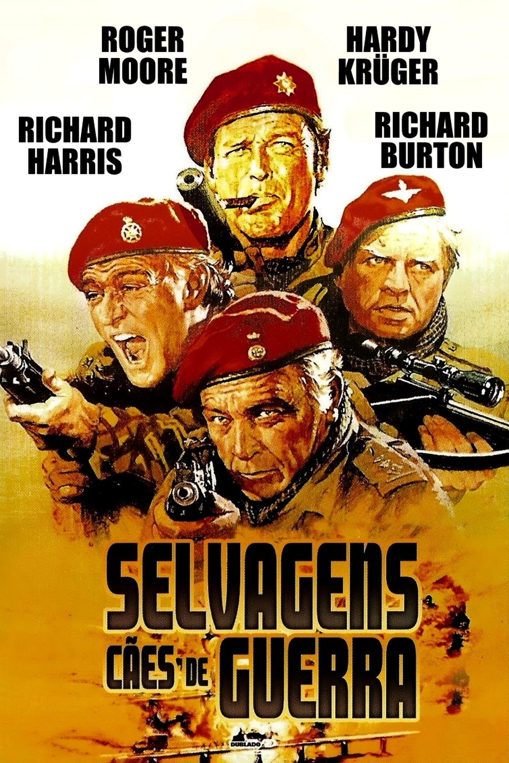 Poster de Selvagens Cães de Guerra