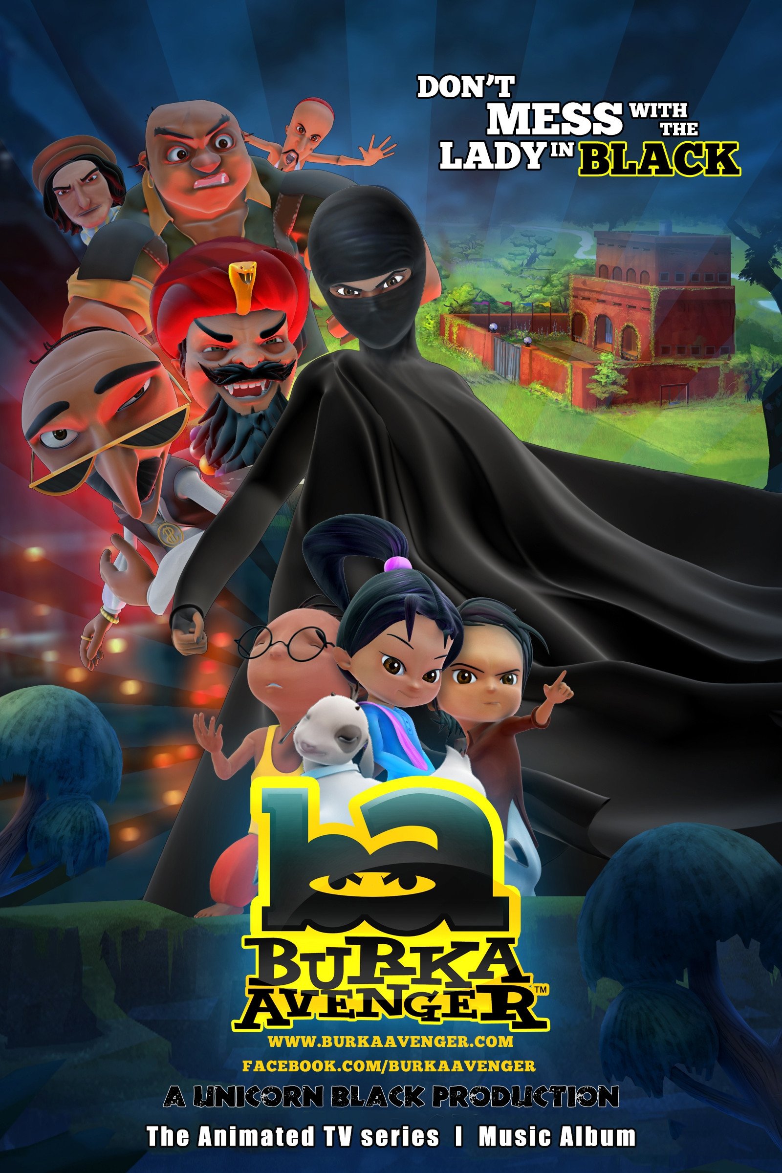 Poster de برقعہ ایوینجر
