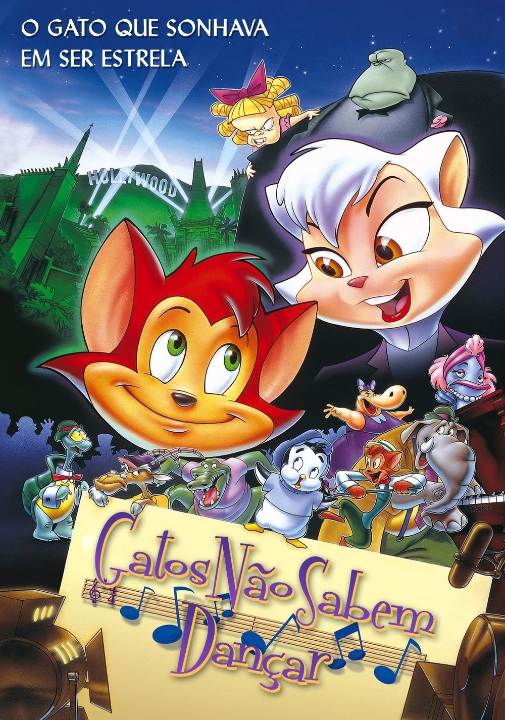 Poster de Gatos Não Sabem Dançar