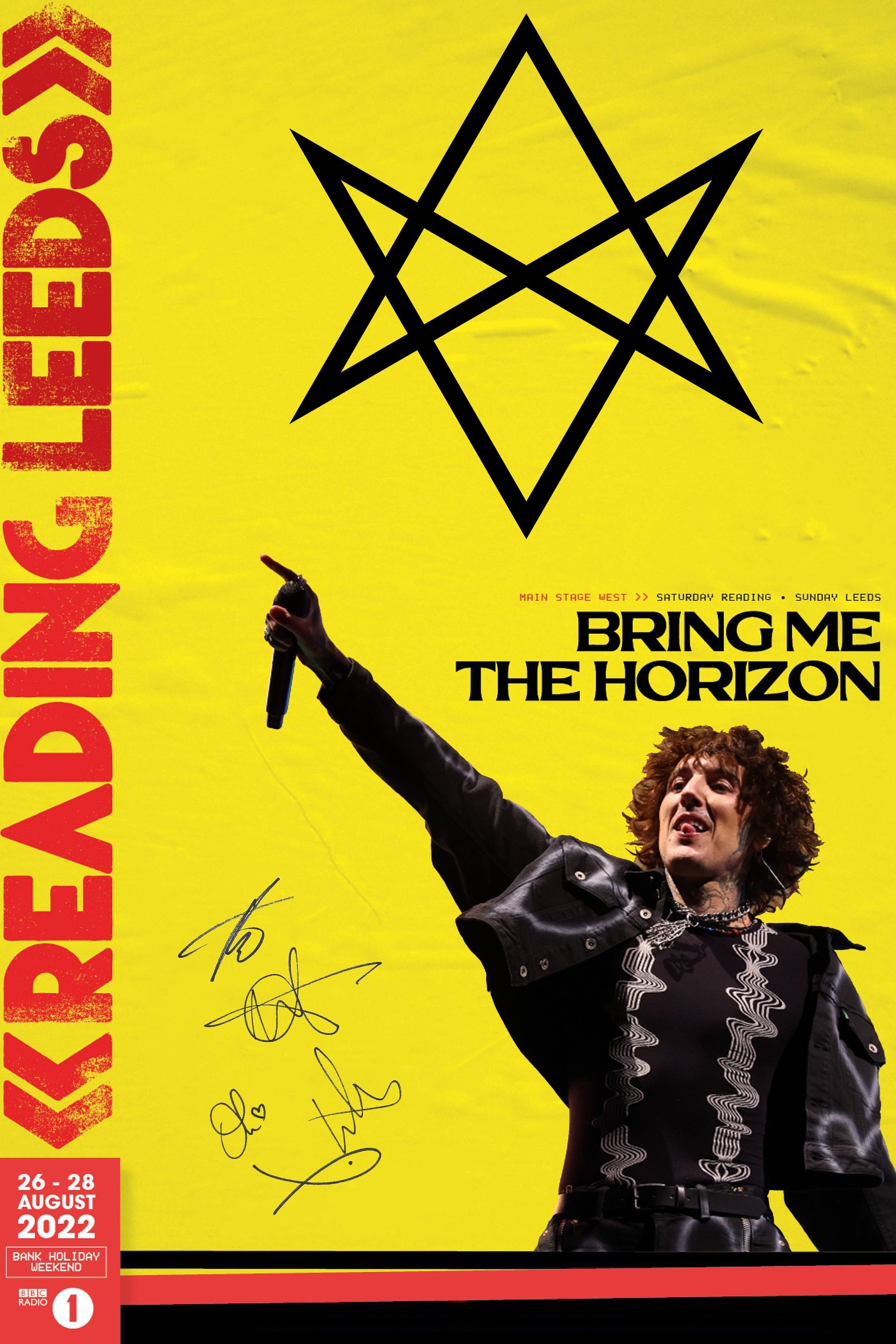 Poster de Bring Me The Horizon Live At Reading And Leeds