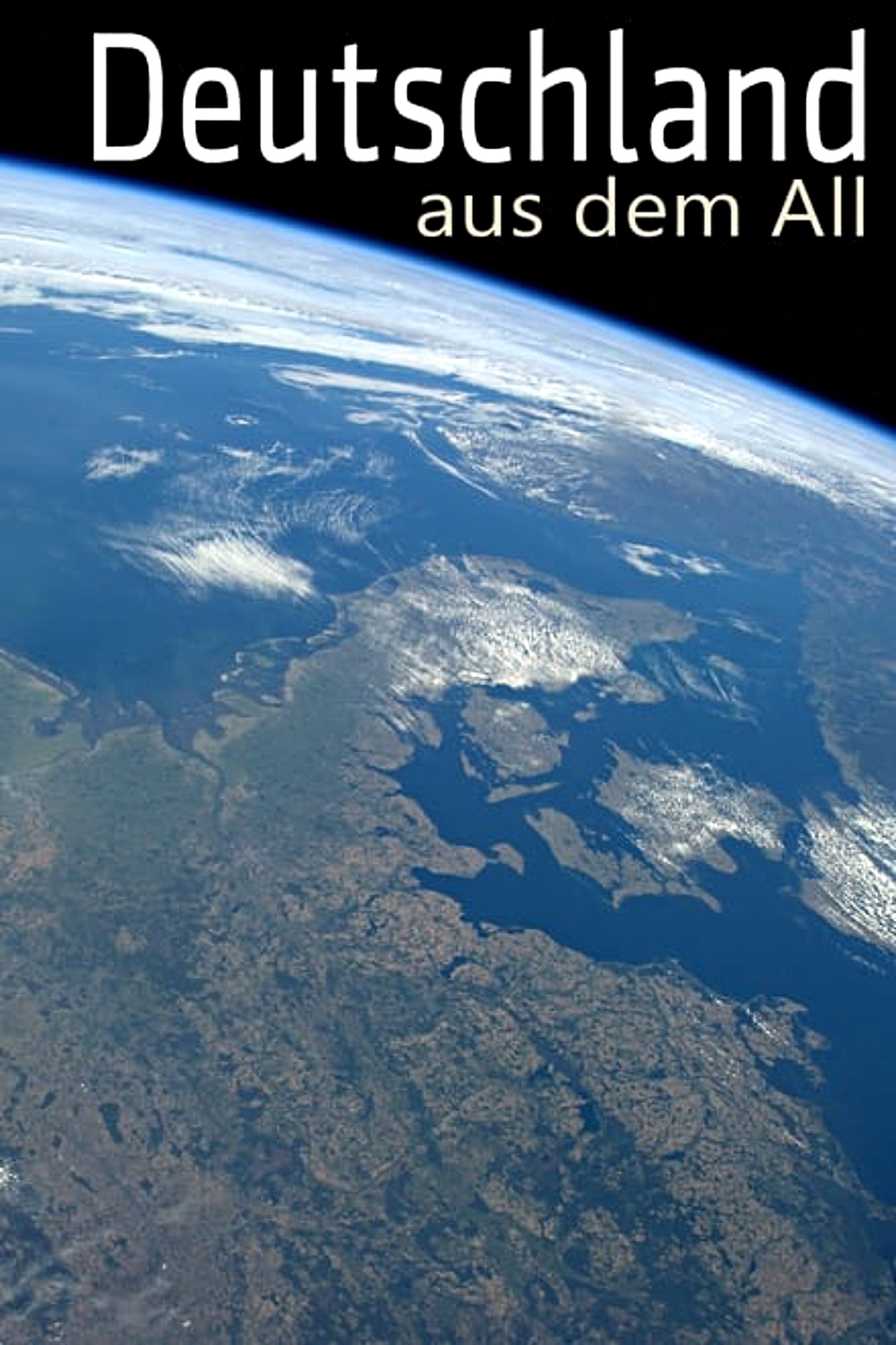 Poster de Deutschland aus dem All