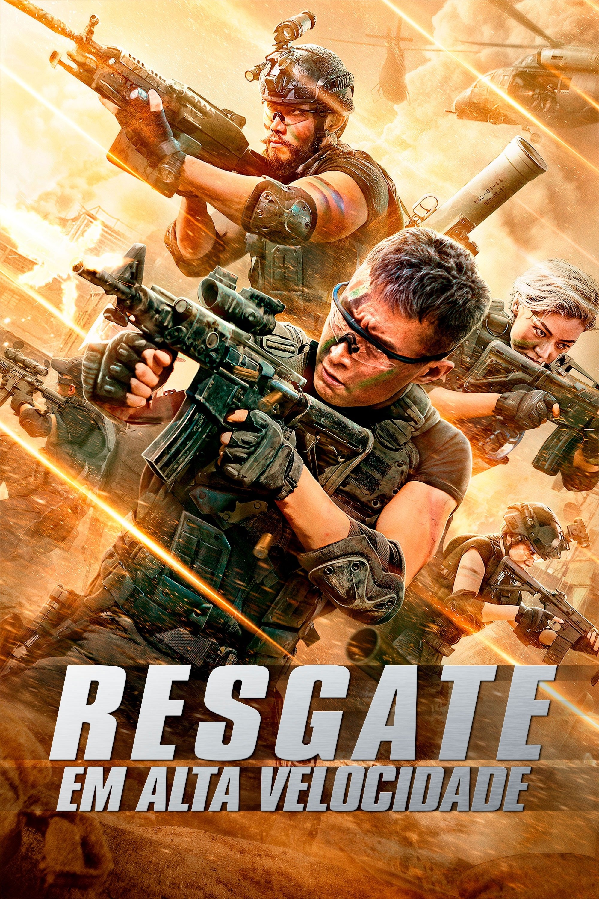 Poster de Resgate em Alta Velocidade