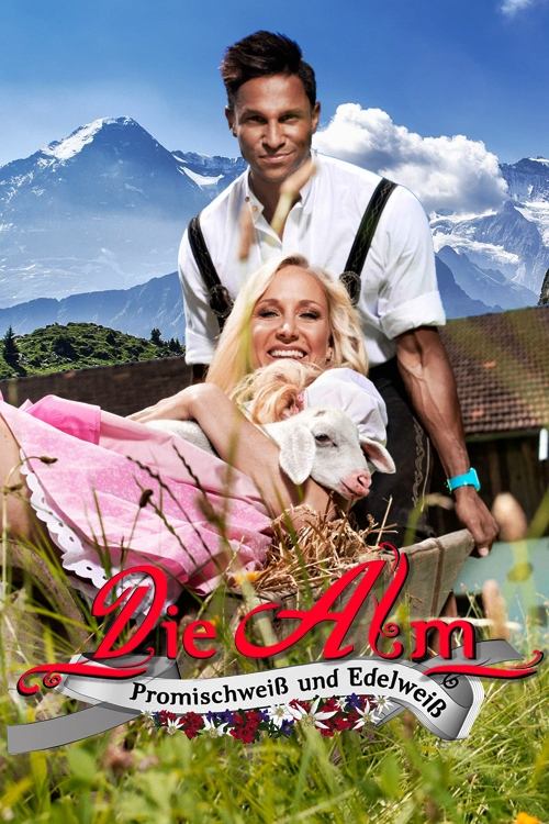Poster de Die Alm - Promischweiß und Edelweiß