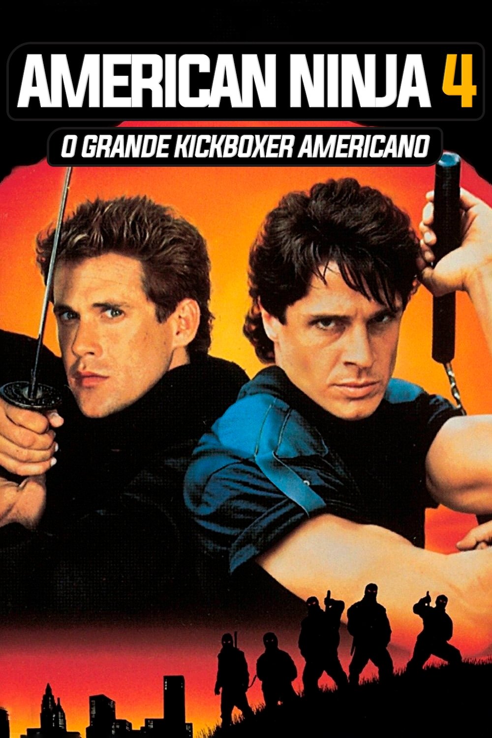 Poster de American Ninja 4: O Grande Kickboxer Americano