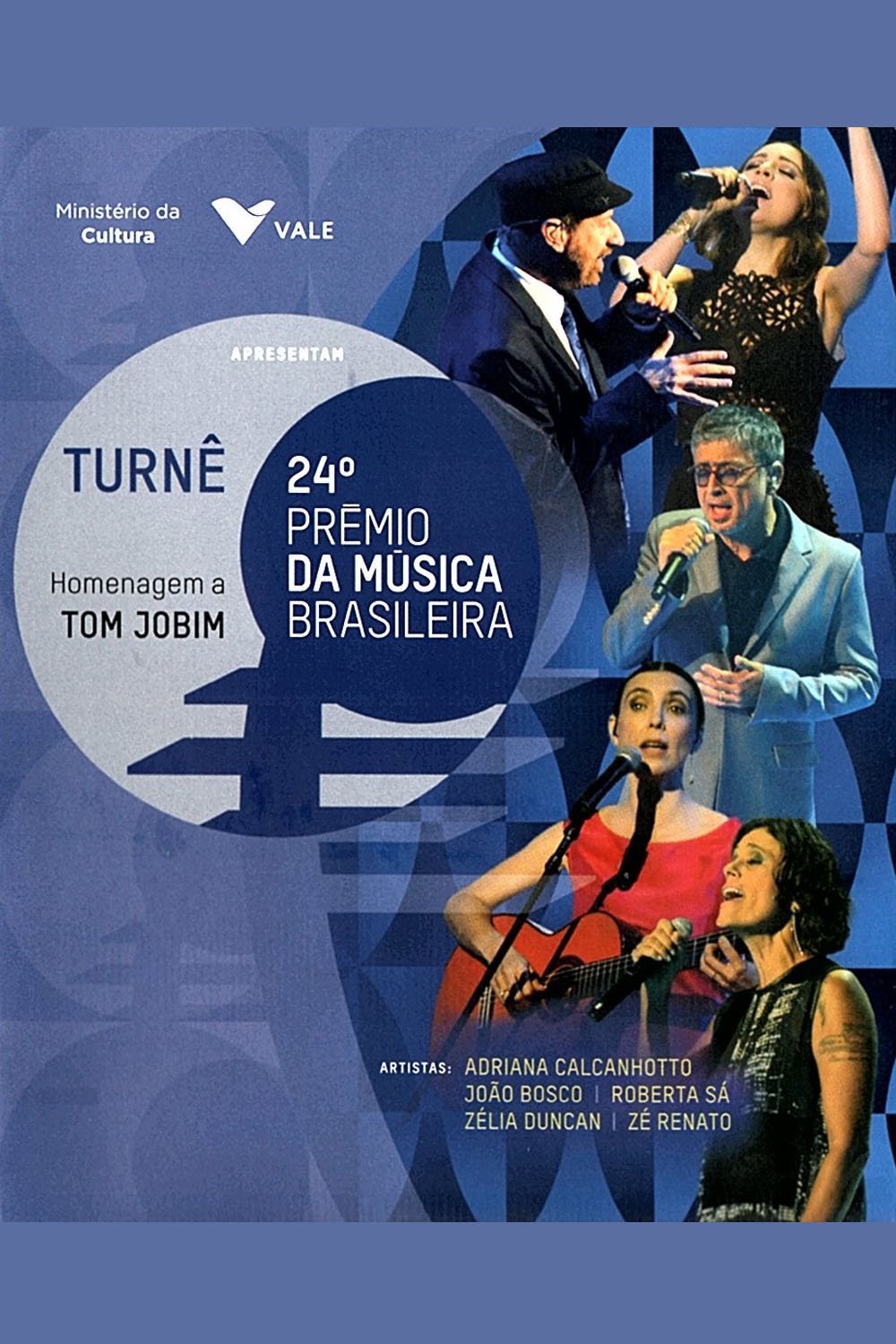 Poster de 24º Prêmio da Música Brasileira - Homenagem a Tom Jobim