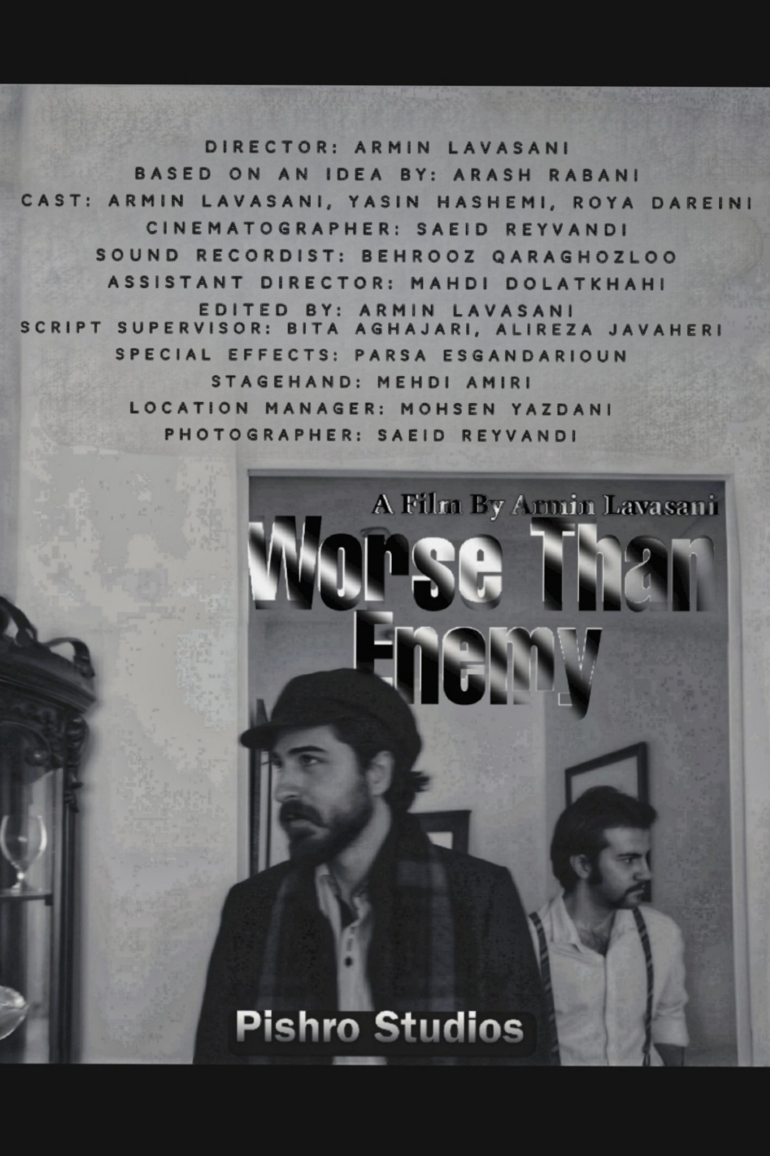 Poster de بدتر از دشمن