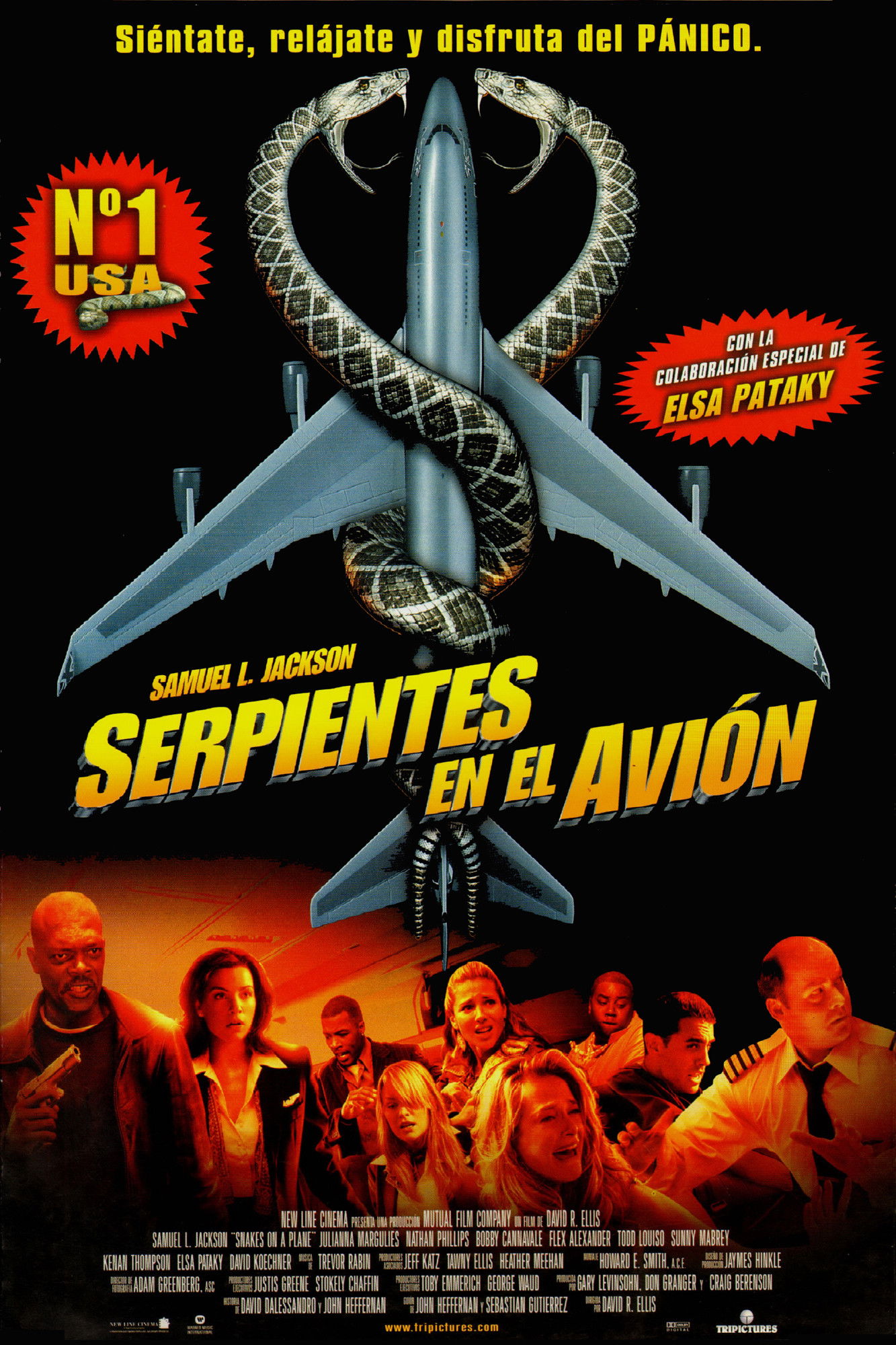Serpientes en el Avión