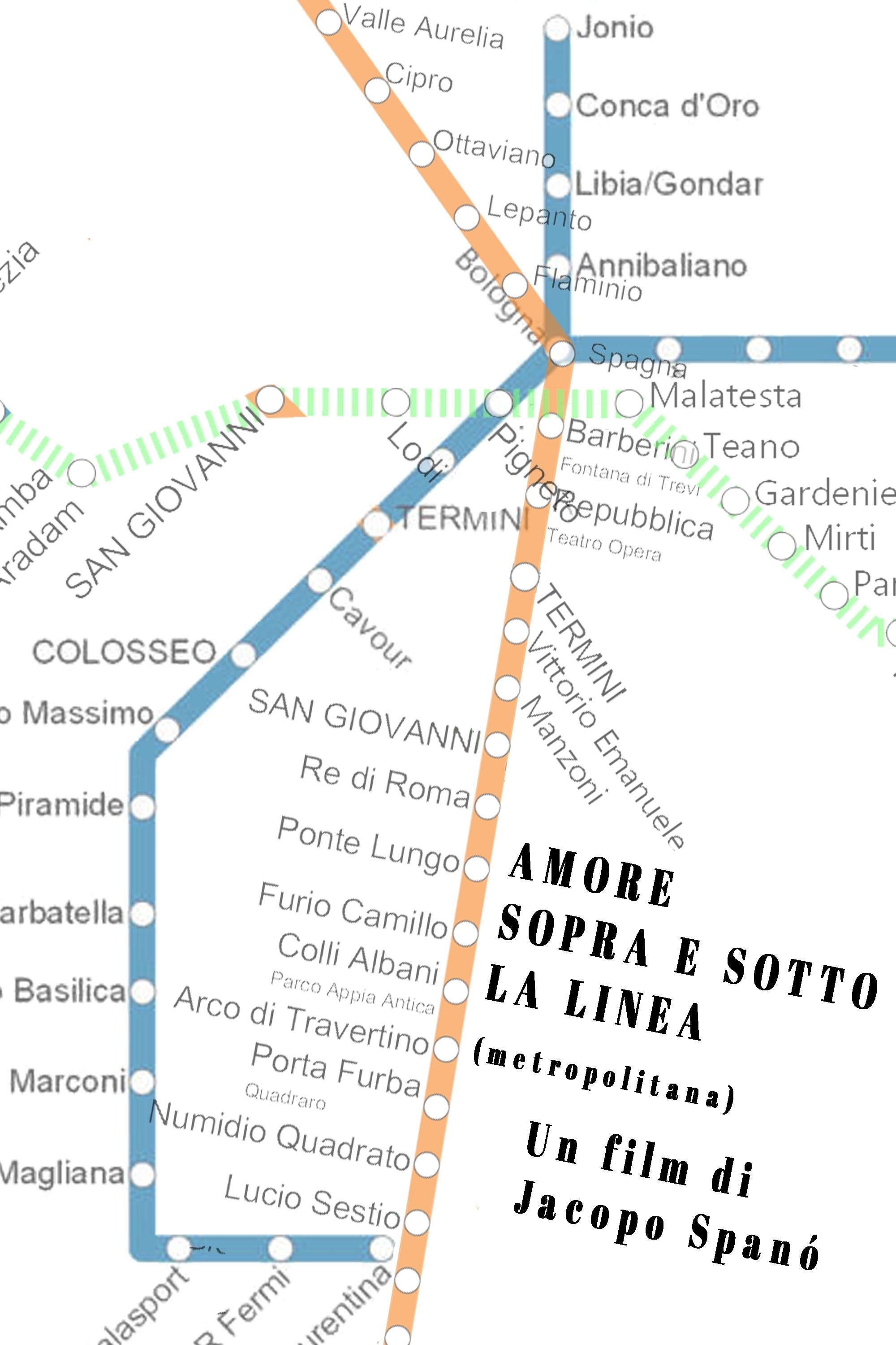 Poster de Amore sopra e sotto la linea (metropolitana)