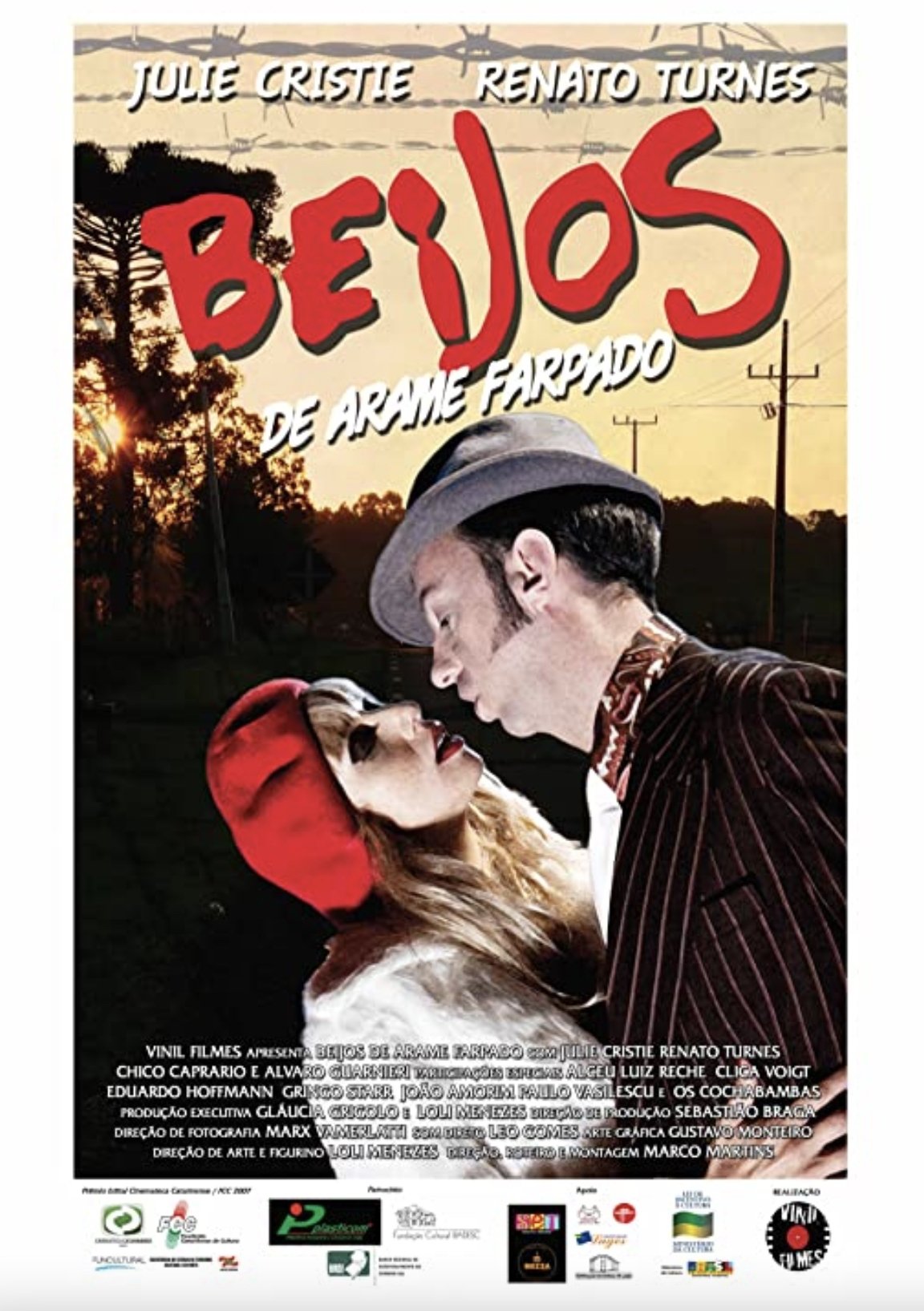 Poster de Beijos de Arame Farpado