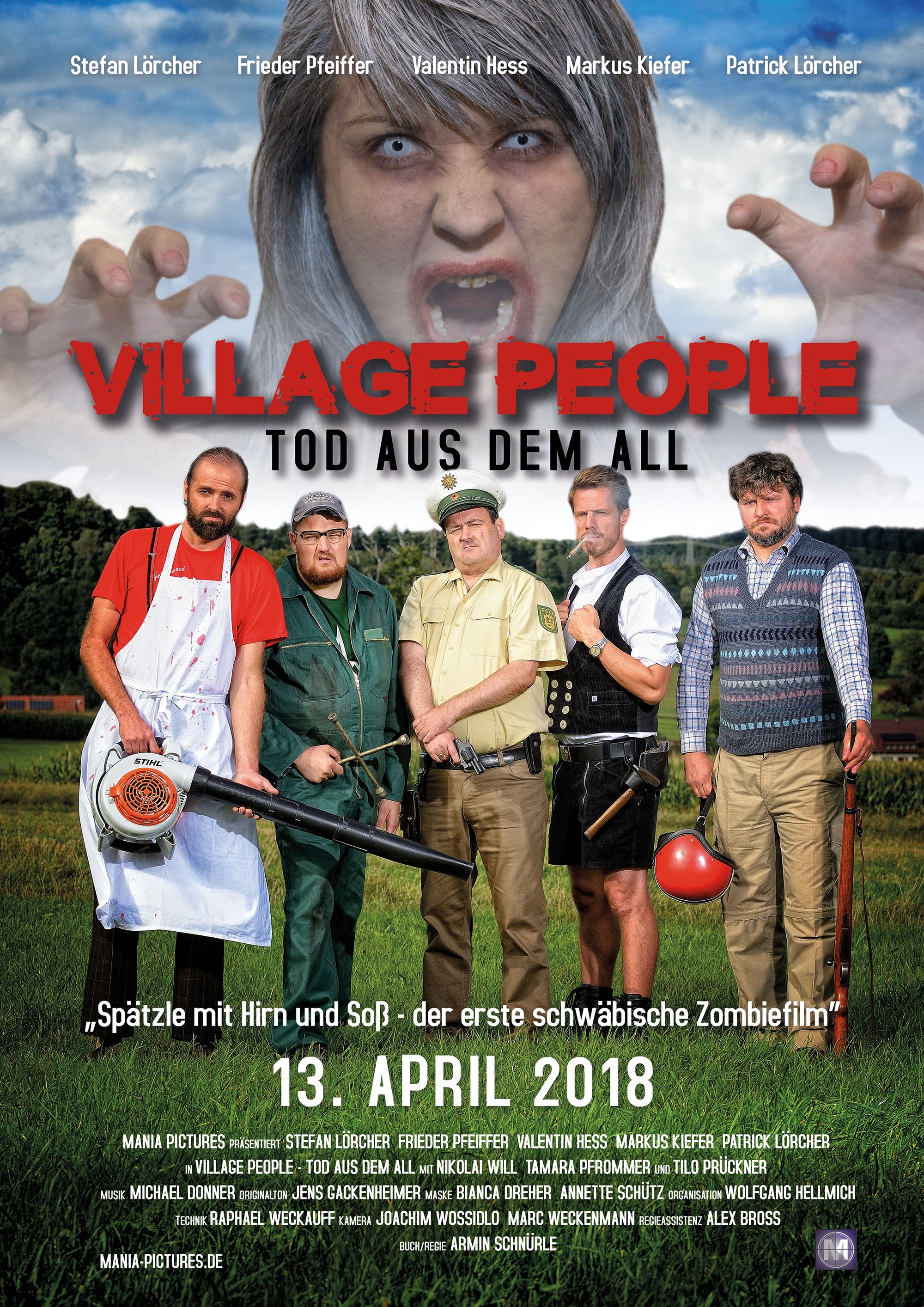 Affiche du film Village People - Tod aus dem All