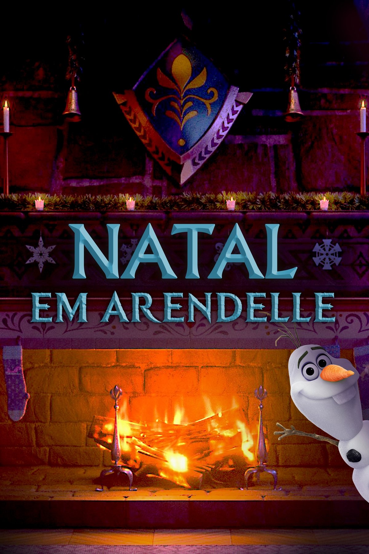 Poster de Natal em Arendelle