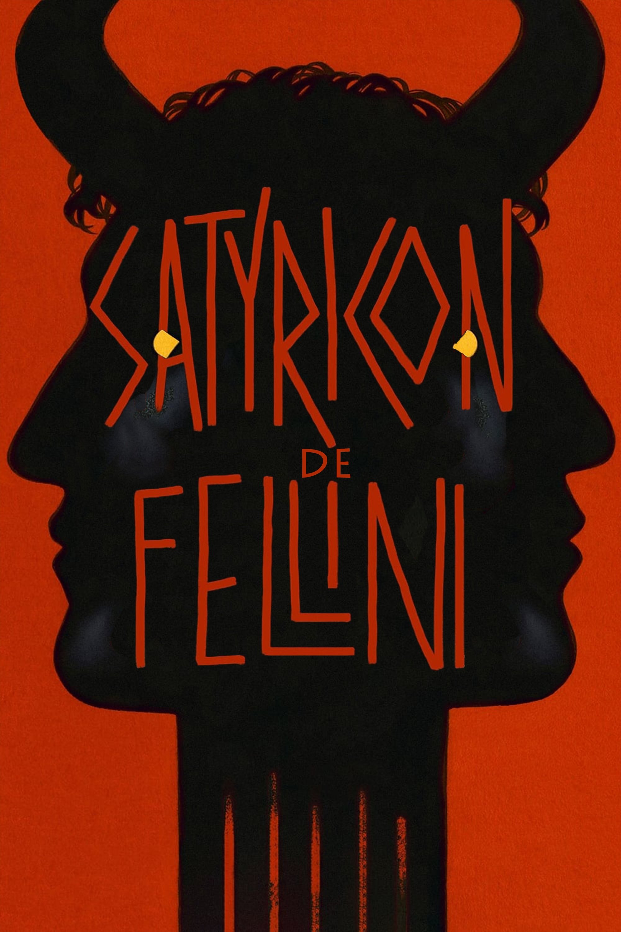 Poster de Satyricon de Fellini