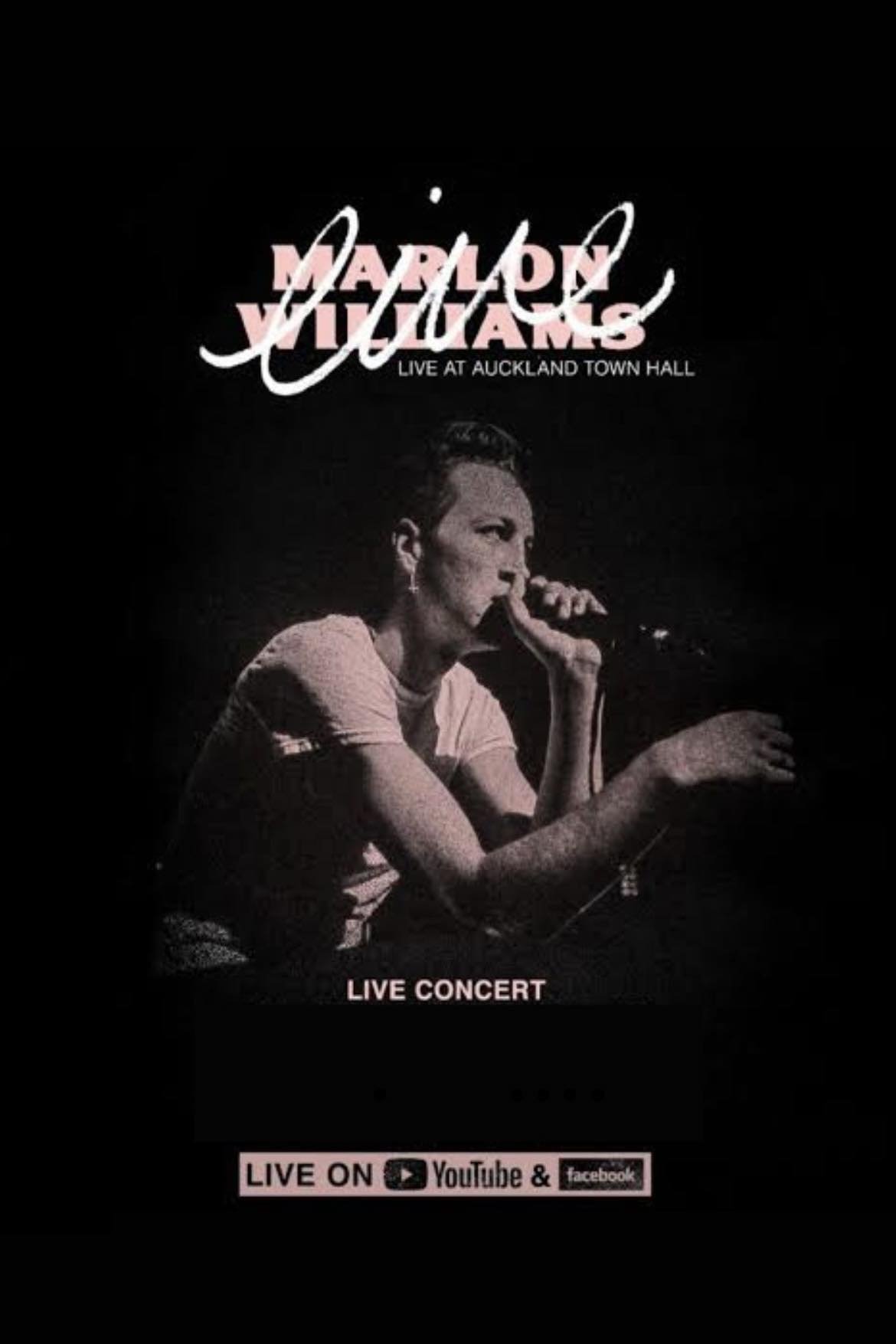 Poster de Marlon Williams: Live at Auckland Town Hall