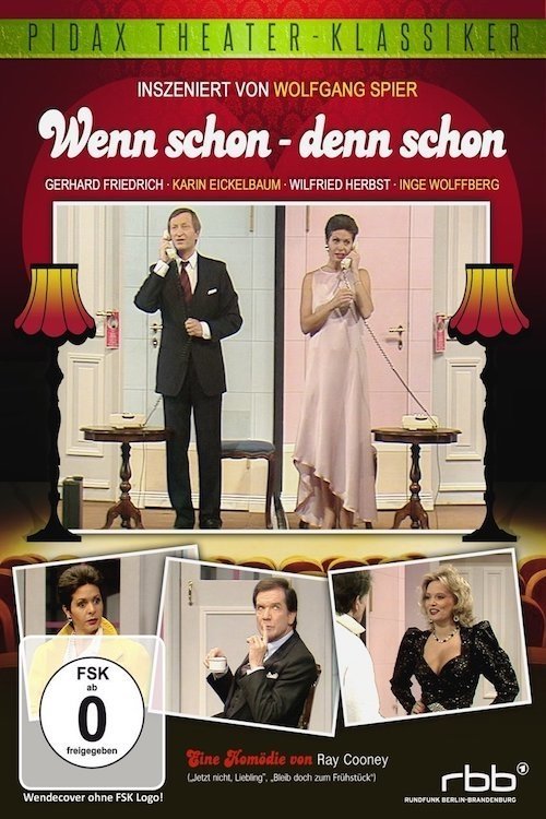 Affiche du film Wenn schon - denn schon