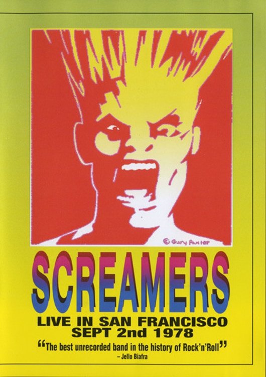 Poster de Screamers – Live In San Francisco: Sept 2nd 1978