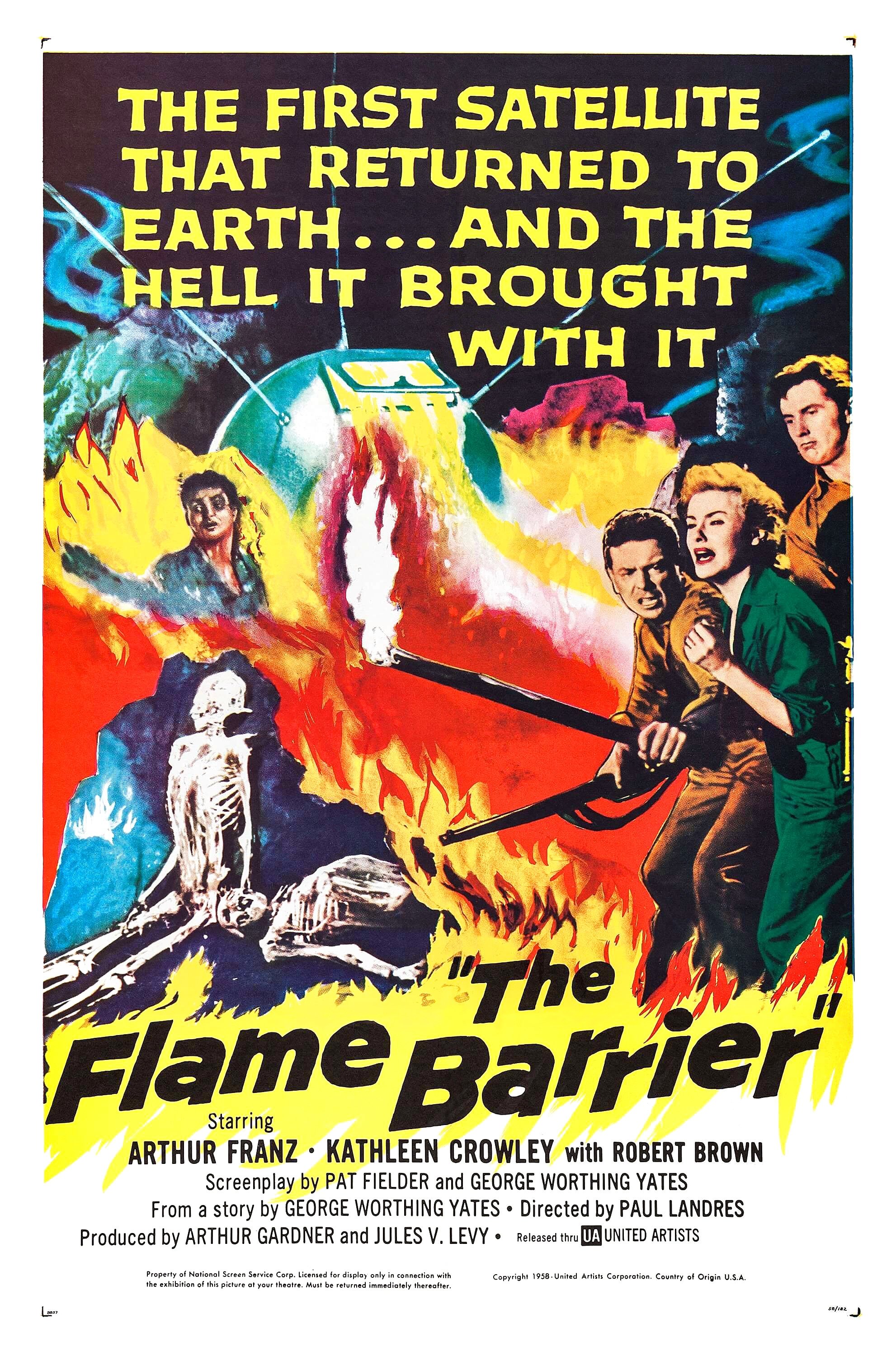 Poster de The Flame Barrier