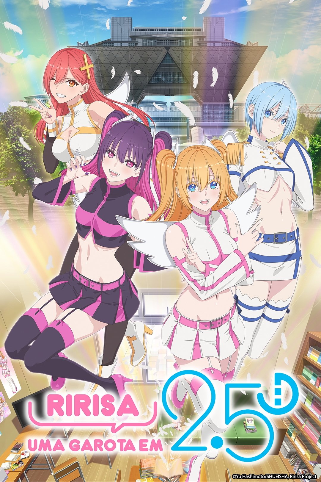 Poster de Ririsa, Uma Garota em 2.5D
