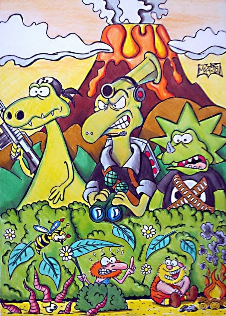 Poster de The Terrible Thunderlizards