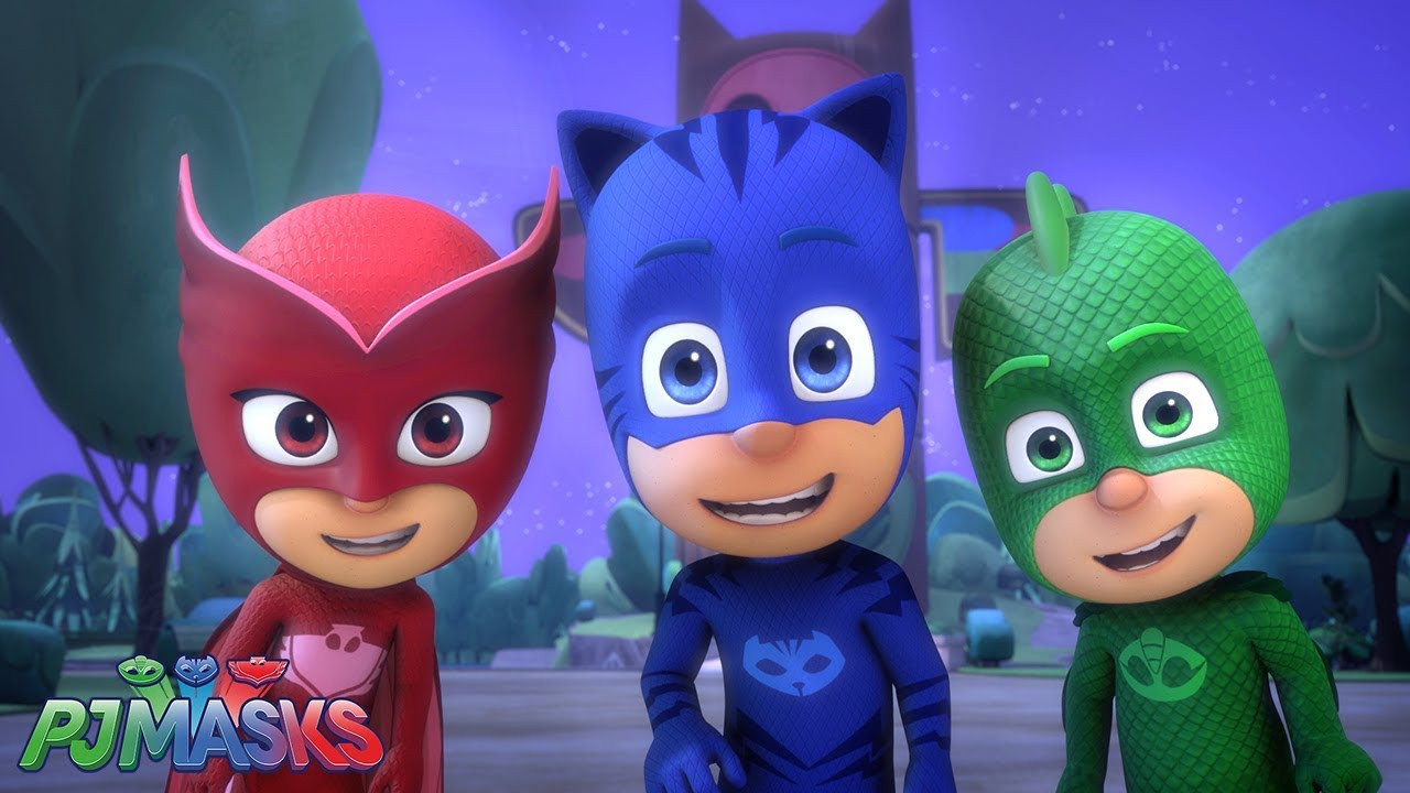 Training with the PJ Masks