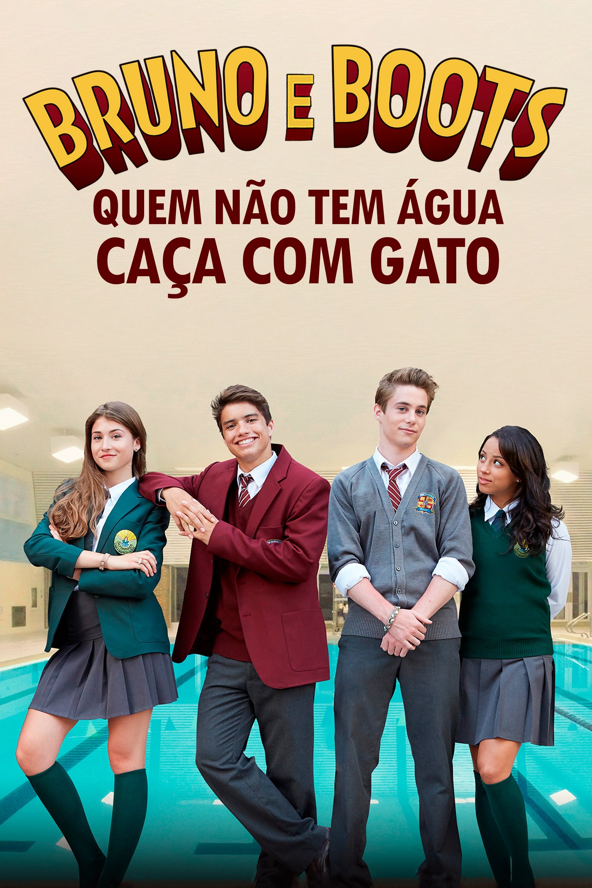 Poster de Bruno e Boots: Quem Não Tem Água Caça com Gato