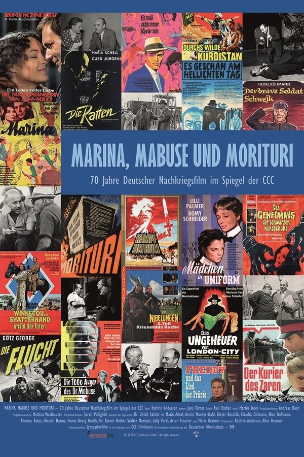 Poster de Marina, Mabuse und Morituri - 70 Jahre Deutscher Nachkriegsfilm im Spiegel der CCC
