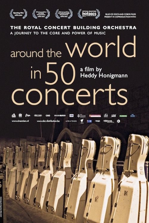 Poster de Om de wereld in 50 concerten