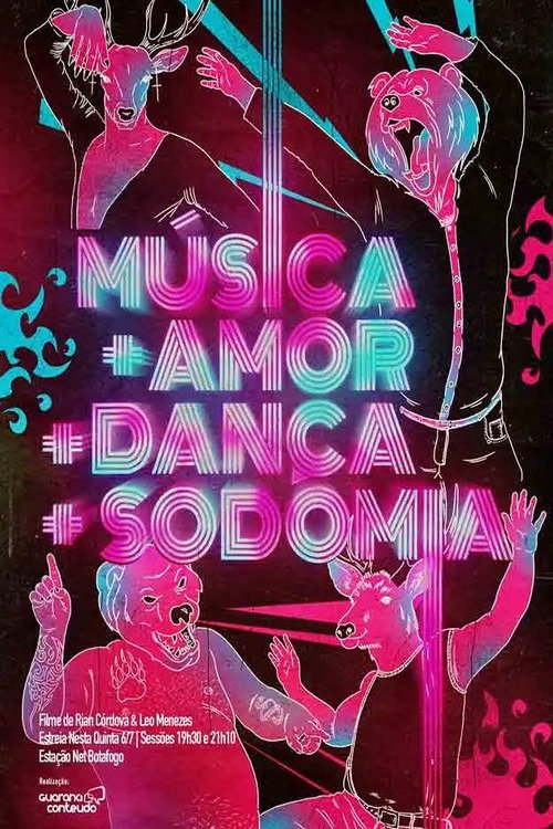 Poster de Música+Amor+Dança+Sodomia