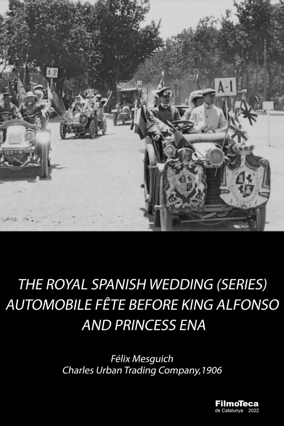 Poster de Automobile Fête Before King Alfonso and Princess Ena