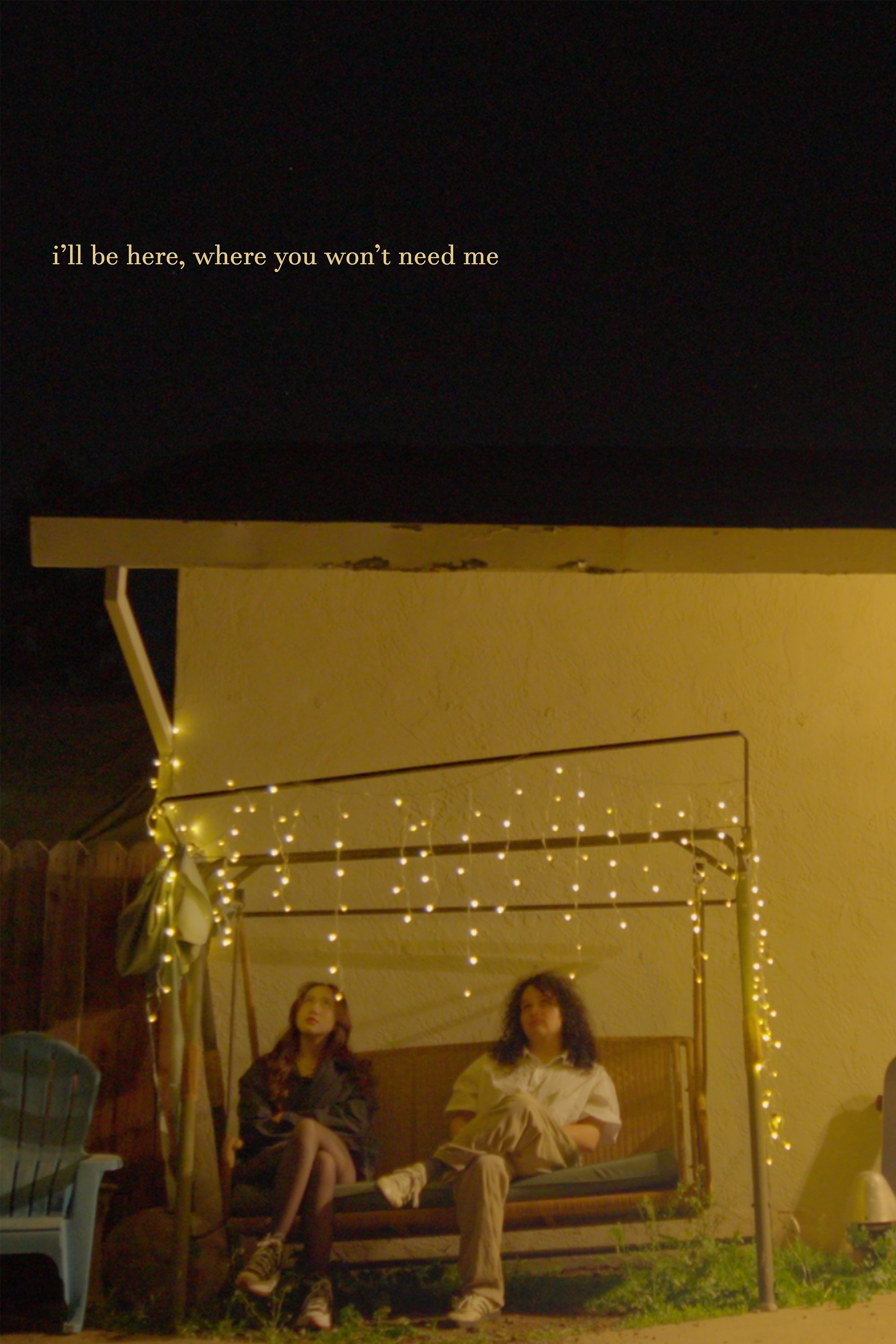Poster de i'll be here, where you won't need me