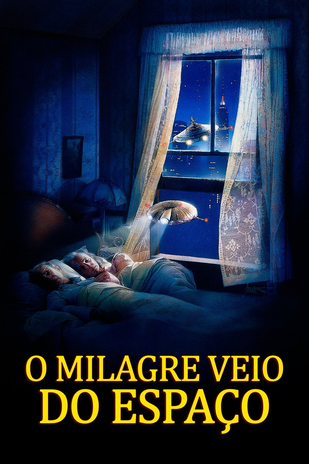 Poster de O Milagre Veio do Espaço
